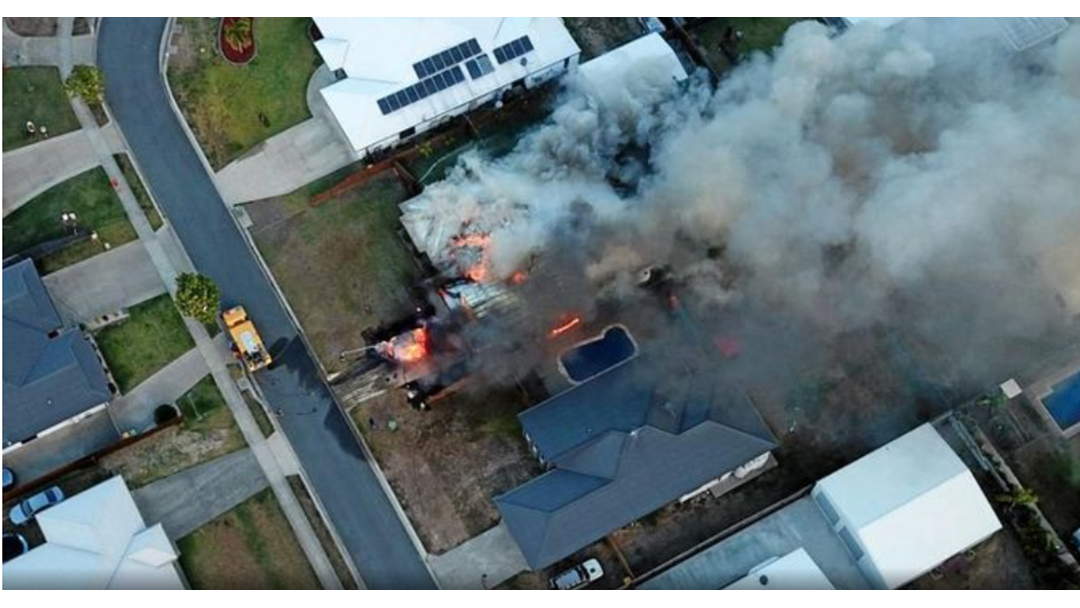 Article heading image for Fire Destroys House In Marian