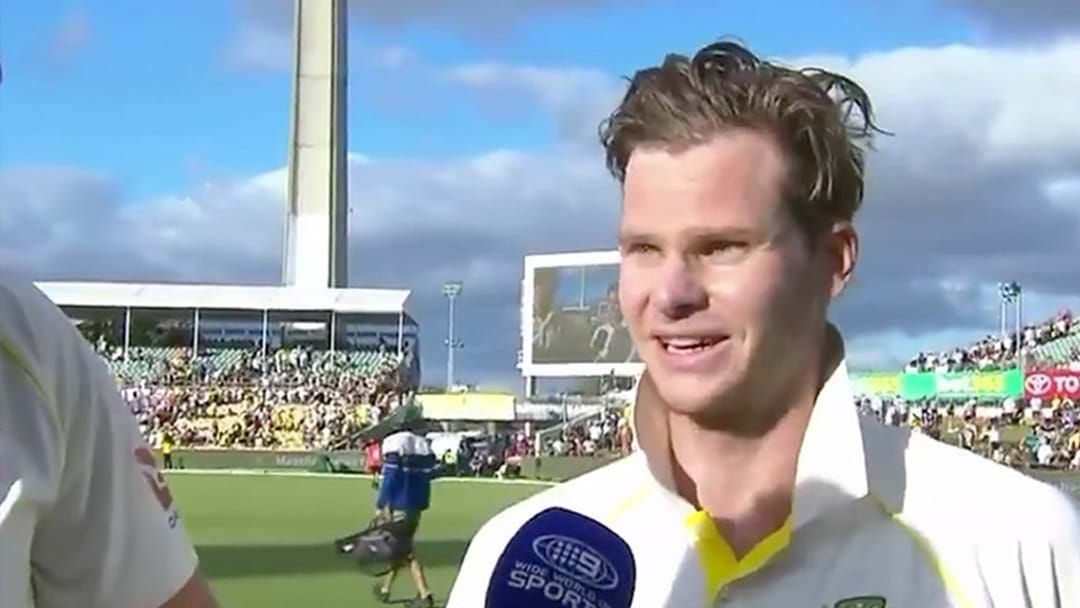 Article heading image for Steve Smith Brutally Sledged Moeen Ali In His Post-Play Interview