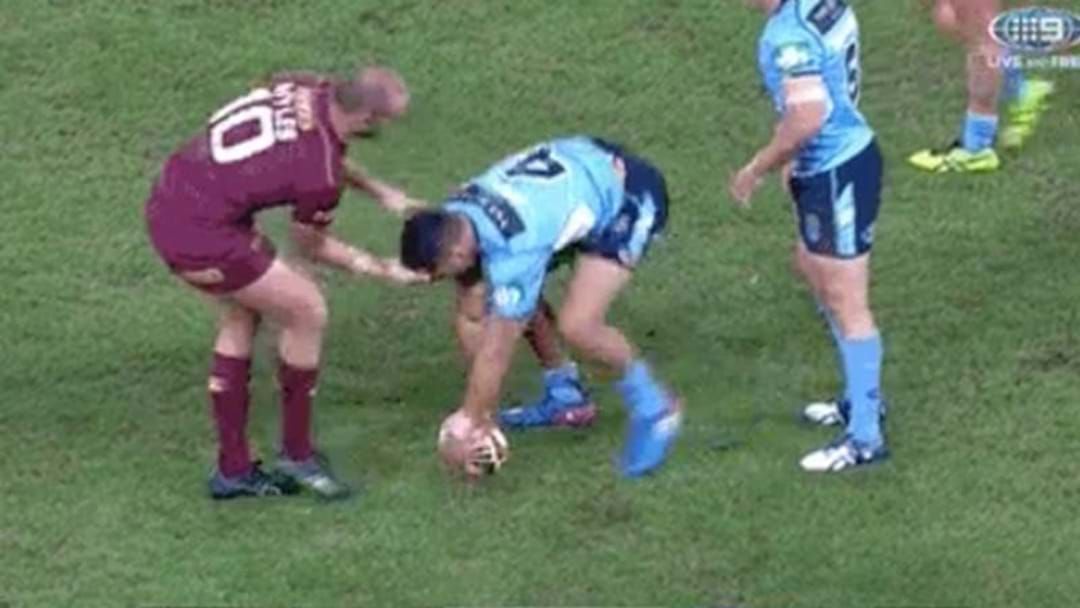 Article heading image for Nate Myles Says He Was Wiping Jarryd Hayne's Nose