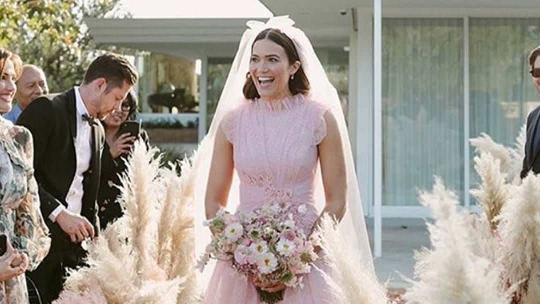 Article heading image for Mandy Moore’s MAGICAL Wedding Pics Have Us Crying Happy Tears