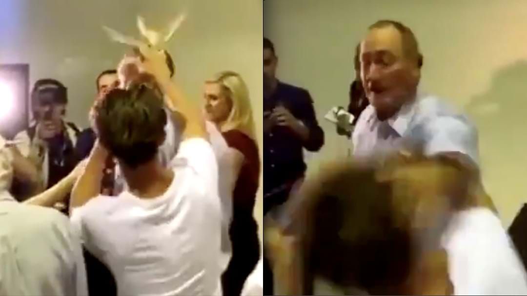 Article heading image for Fraser Anning Egged By Young Man At Press Conference In Melbourne