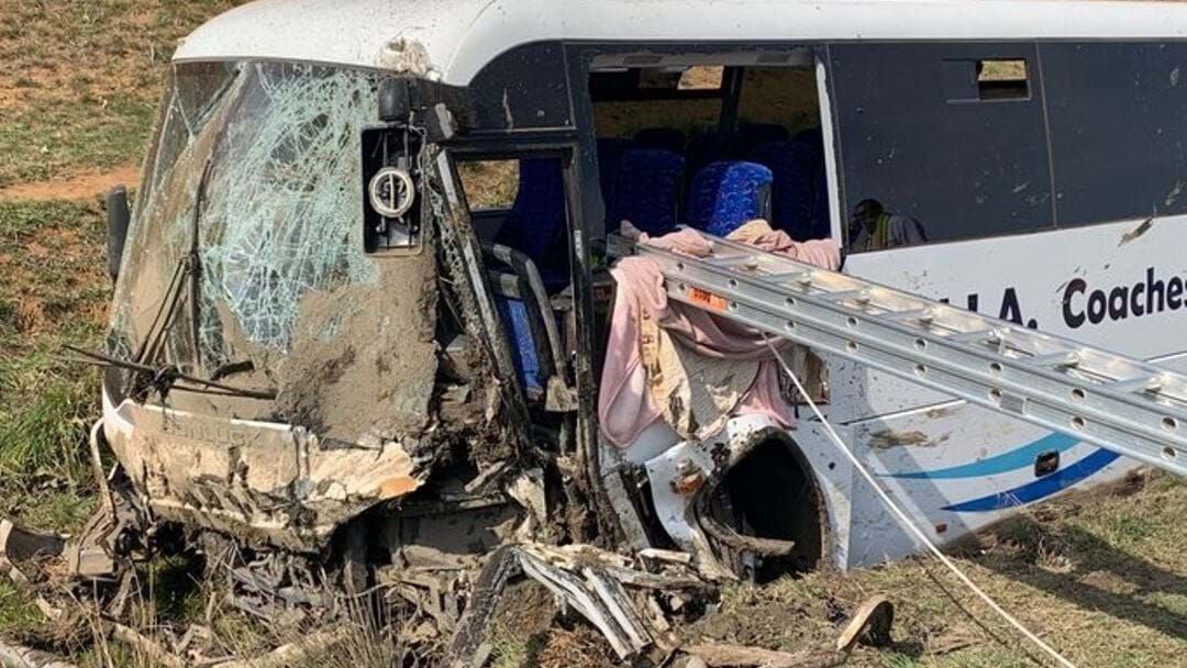Article heading image for 28 Injured After Church Group Bus Crashes Near Harden