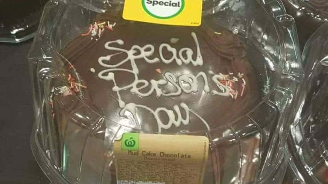 Article heading image for Woolies Defend Their Delicious Special Persons' Day Mud Cake