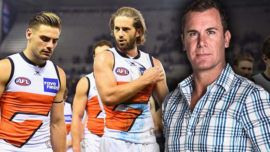 Article heading image for Wayne Carey: Friday Night A "Wake Up Call" For GWS