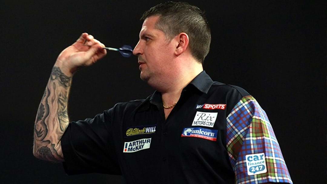 Article heading image for Two Darts Players Are Accusing Each Other Of Farting During A Grand Slam Match