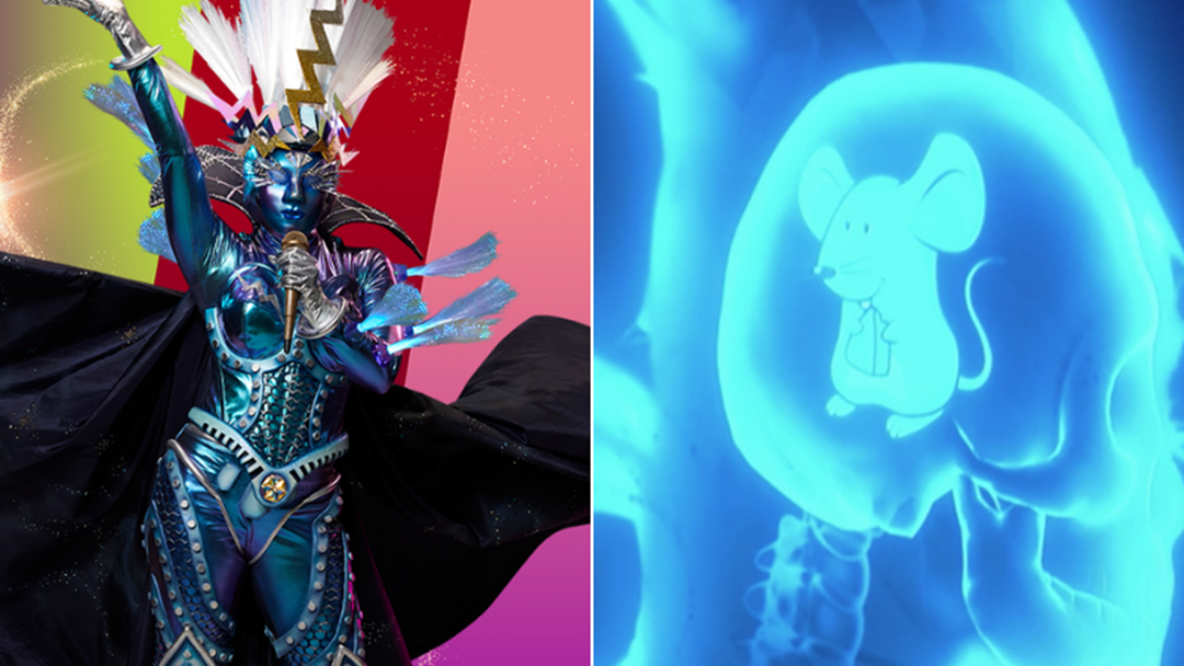 Article heading image for We Think This Clue Gave Lightning's Identity Away On The Masked Singer!