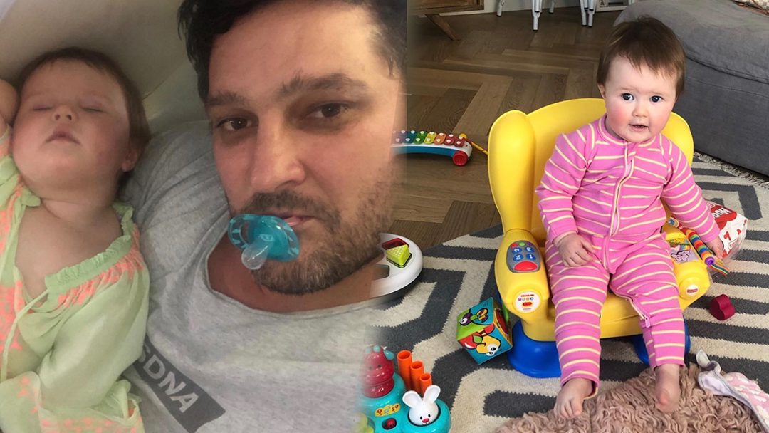Article heading image for "Never Walk Away From A Baby Without A Nappy!" Brendan Fevola's Epic Dad Fail 