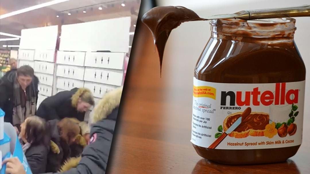 Article heading image for Shoppers In France Are Full On Punching On Over Nutella