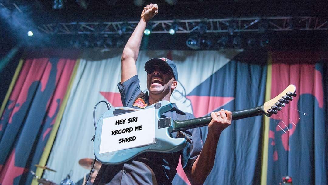 Article heading image for Tom Morello’s New Album Recorded With iPhone Voice Memos