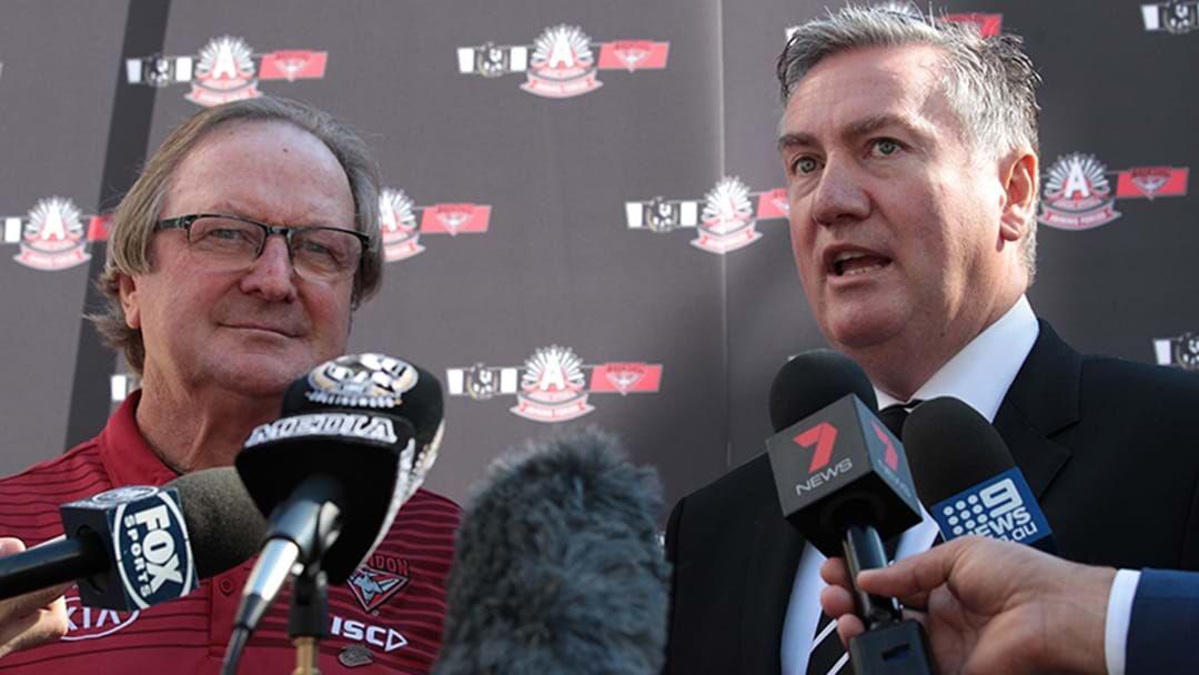 Article heading image for Eddie McGuire's Brilliant Reply To A Dig From Kevin Sheedy
