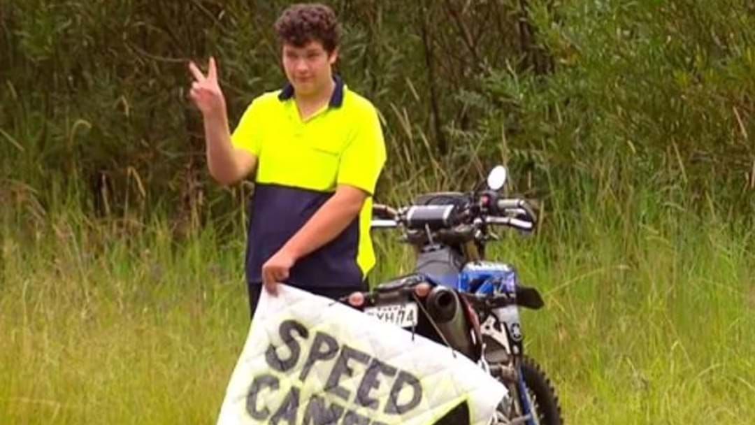 Article heading image for Central Coast Tradie Praised For Roadside Camera Warning