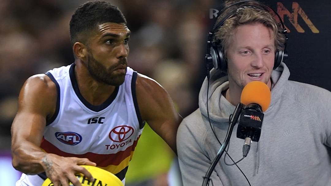 Article heading image for LISTEN | Rory Sloane Pays Tribute To Retiring Crow Curtly Hampton