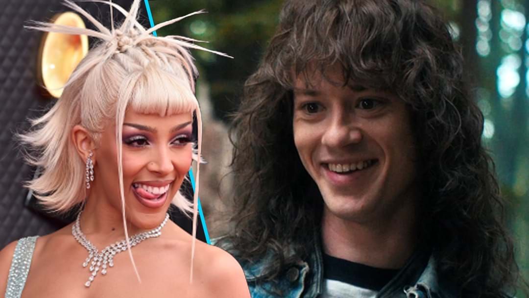 Article heading image for Stranger Things Star Posts Screenshots Of Doja Cat Trying To Slide In His Co-Stars DMs