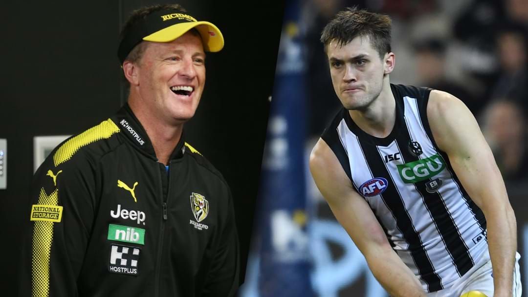 Article heading image for Peter Moore Reveals Damien Hardwick Approached Him To Write A Letter To His Son About Representing The Big V