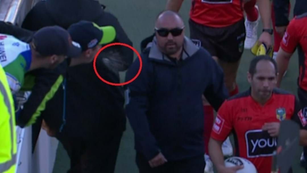 Article heading image for Canberra Fan Shamed For Spitting At A Referee 