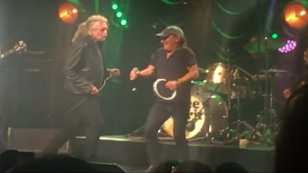 Article heading image for WATCH: AC/DCs Brian Johnson Live Performance With Robert Plant