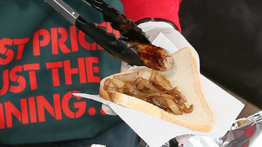 Article heading image for No More Onions On Top Of Your Bunnings Sausage?
