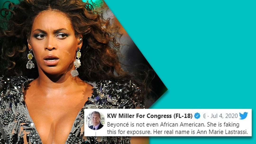 Article heading image for US Politician Claims Beyonce Is Not African American And Is... Italian?