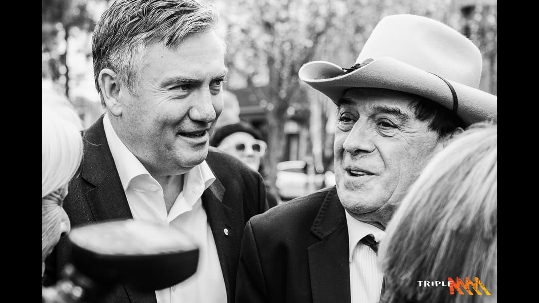 Article heading image for Molly Meldrum Statue Unveiled, Presented By Eddie McGuire