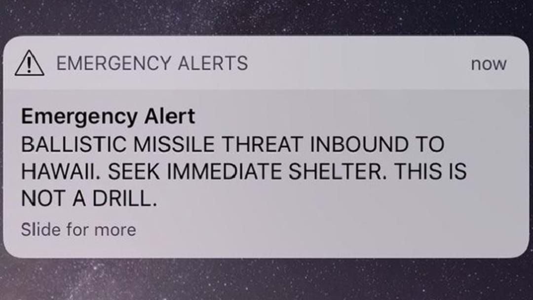Article heading image for Worker Who Sparked Panic In Hawaii With Missile Alert Text Won't Be Sacked 