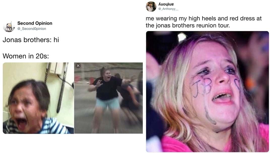 sand Auto hældning 15 Memes About The Jonas Brothers' Return That Are Too True | Hit Network