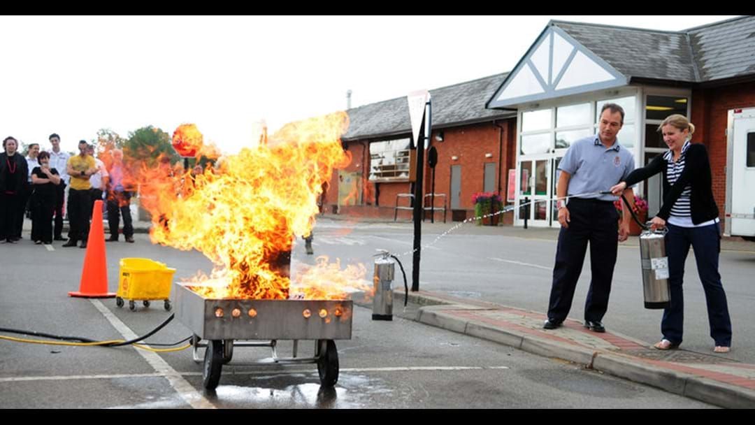 Article heading image for Learn to use a fire extinguisher