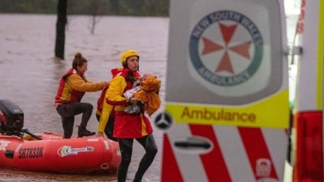 Article heading image for Two Volunteer Life Savers Commended For Rescue Of Baby From Flood Waters
