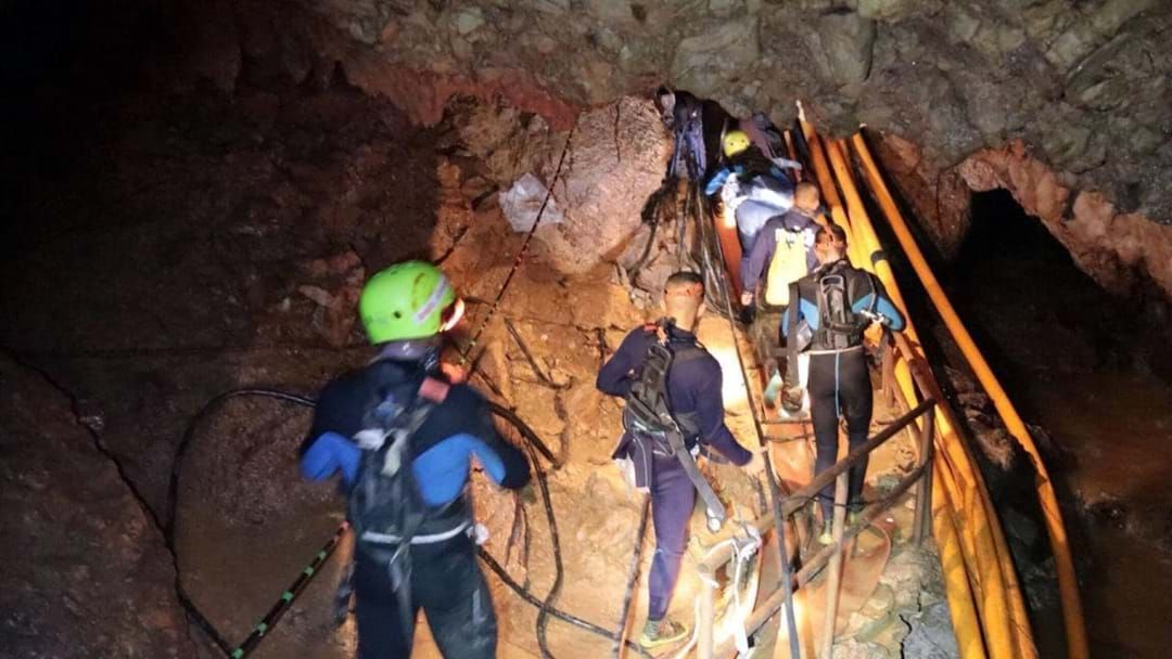 Article heading image for First Boys Have Been Rescued From Thai Cave