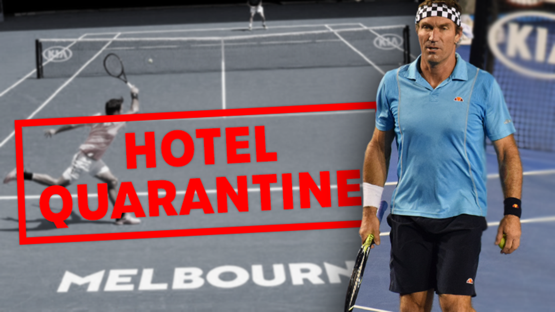 Article heading image for Pat Cash On Being Stuck In Hotel Quarantine Ahead Of The Australian Open