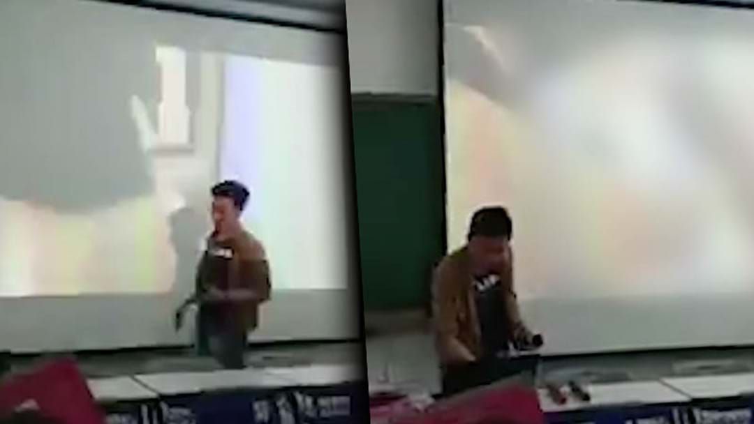 1080px x 608px - University Lecturer Accidentally Plays Porn Video To Students | Triple M