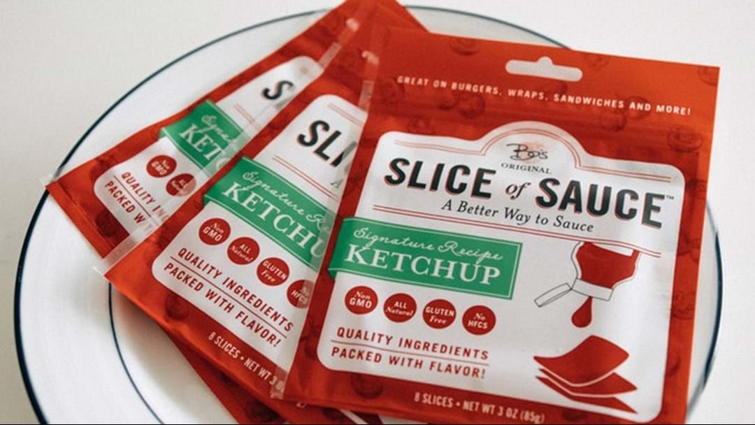 Article heading image for We Don't Know How To Tell You This But Slices Of Dried Ketchup Are A Thing Now
