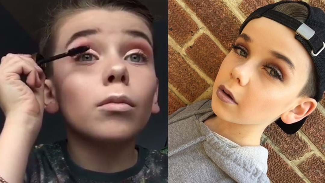 Everyone Is Obsessed With This 10-Year-Old Boy Who Is A Makeup GENIUS! |  Hit Network
