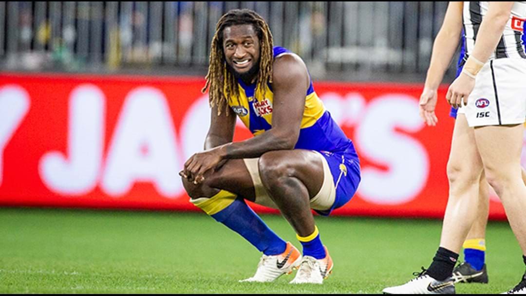 Article heading image for Nic Naitanui Sidelined For An "Extended Period" With Ankle Syndesmosis