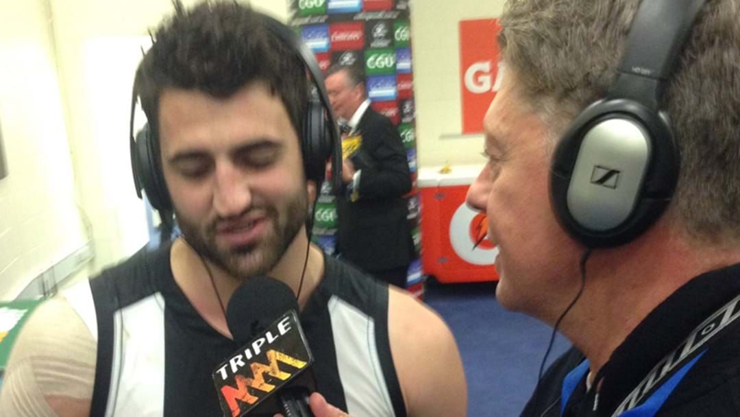 Article heading image for Alex Fasolo's Must-Listen Post-Match Interview With Triple M Footy