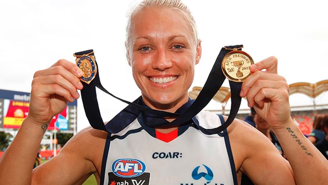 Article heading image for Star Crow Gets Players' Nod For AFLW MVP