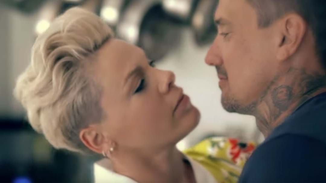 Article heading image for P!nk Drops Emotional Video For Her Song 90 Days Ft. Her Hubby Carey