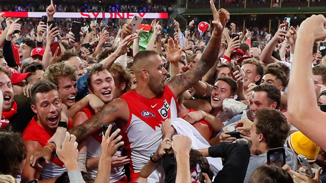 Article heading image for Buddy Franklin's 1000th Goal: "He Said He Just Wanted To Embrace It"