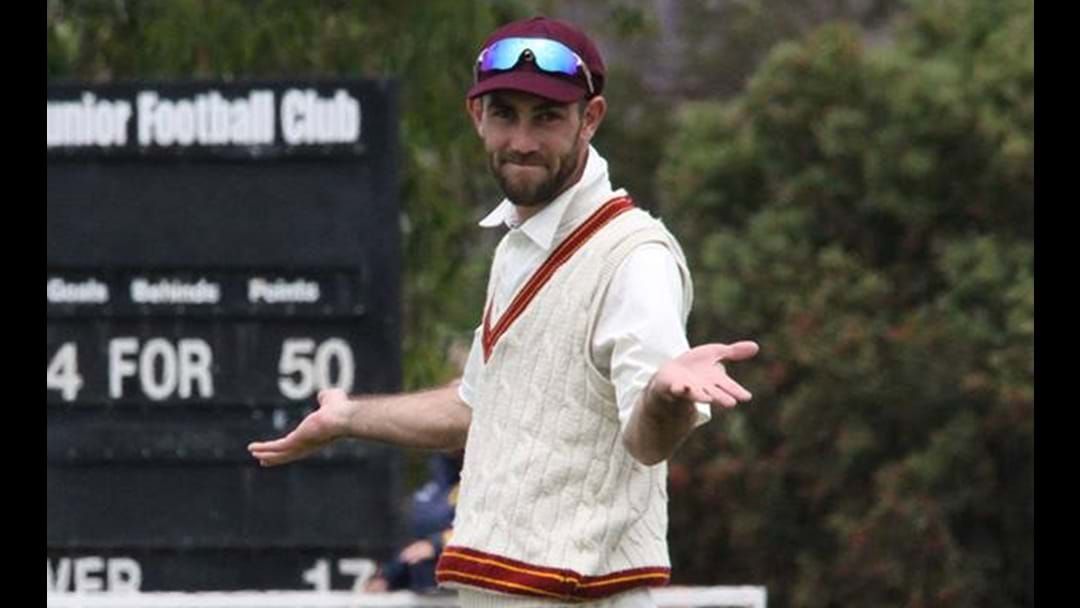 Article heading image for Glenn Maxwell Copped A Brilliant Sledge From His Fitzroy Doncaster Teammates