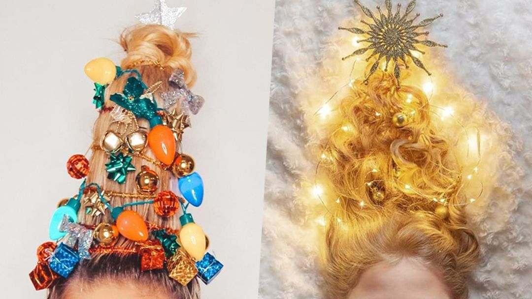 PSA: Christmas Tree Hair Is Officially Back & Can Somebody Please Make It  Stop? | Hit Network