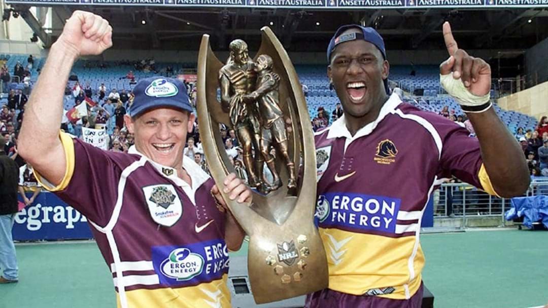 Article heading image for "A Pact For Kevvie": Wendell Sailor Recalls The Broncos 2000 Premiership Win In Touching Tribute