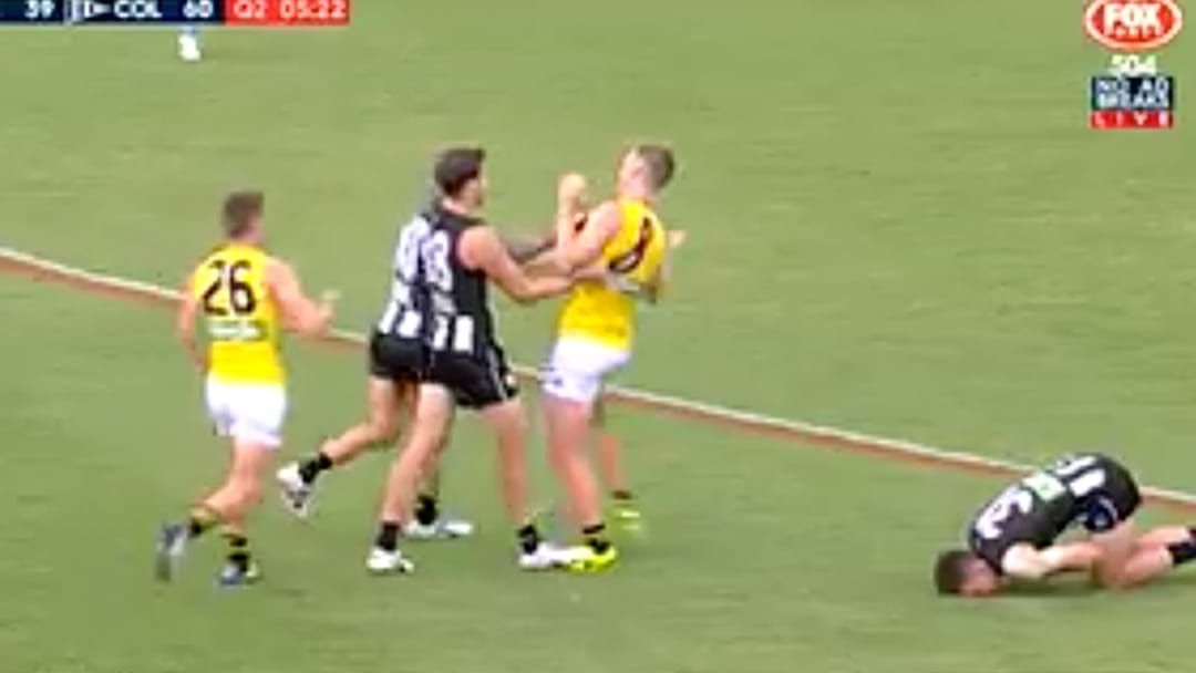 Article heading image for Jack Riewoldt On Report For Late Hit