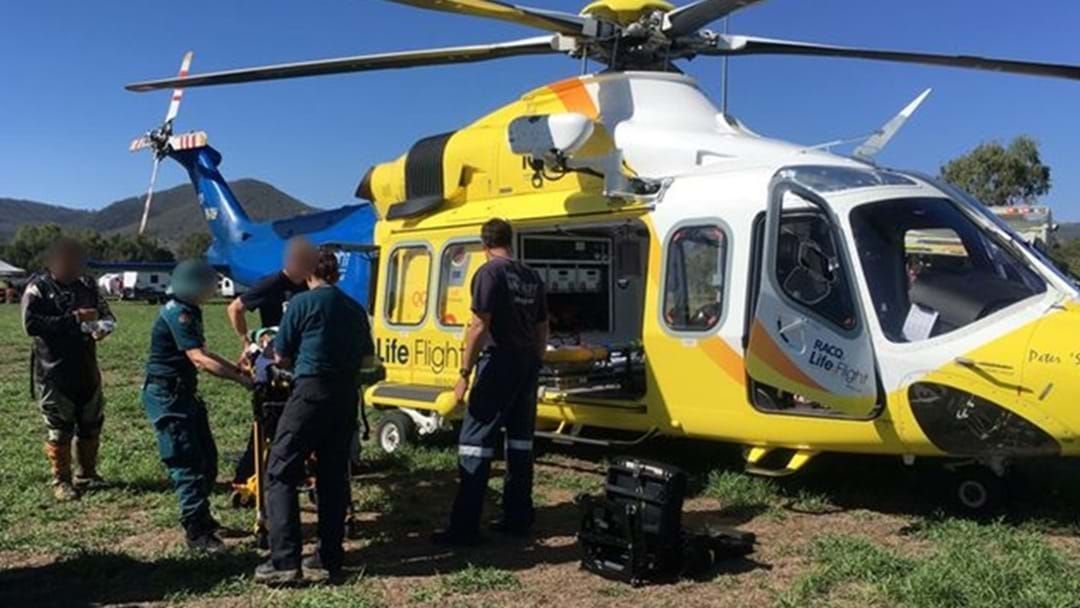 Article heading image for Two Airlifted to Toowoomba Hospital after Dirt Bike Accidents