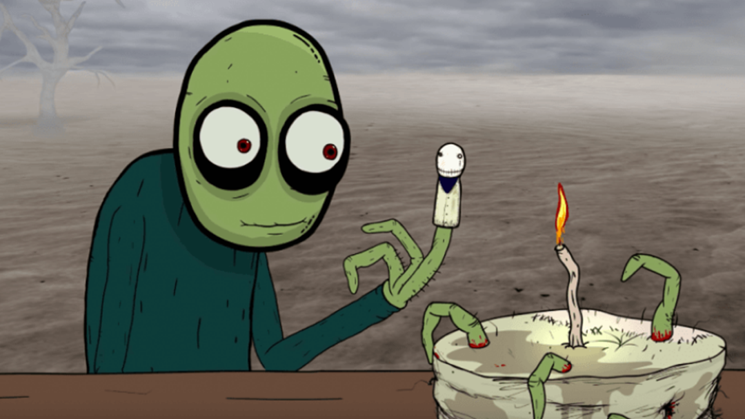 Article heading image for Salad Fingers Has Made A Comeback And We Can't Say We're Happy About It