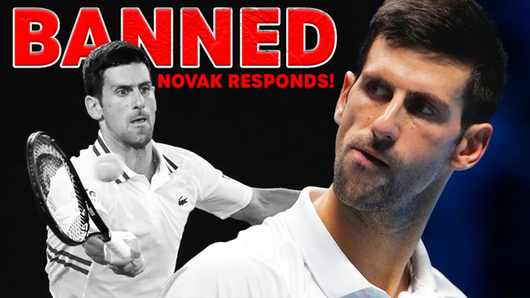 Article heading image for We Had A Totally Legit Chat With Novak Djokovic About His Australian Open Fiasco