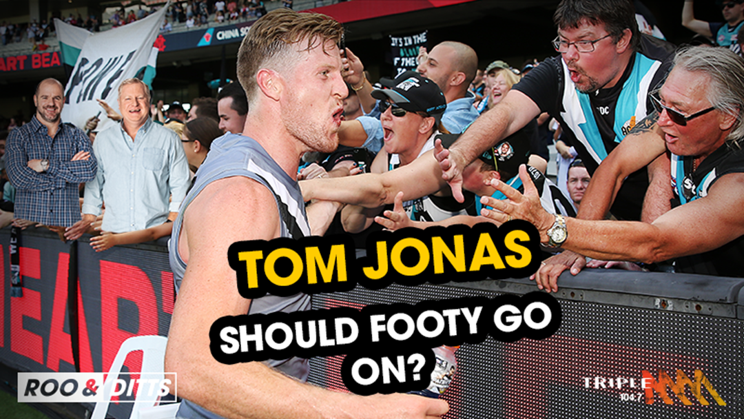 Article heading image for Tom Jonas: Should AFL Go On?