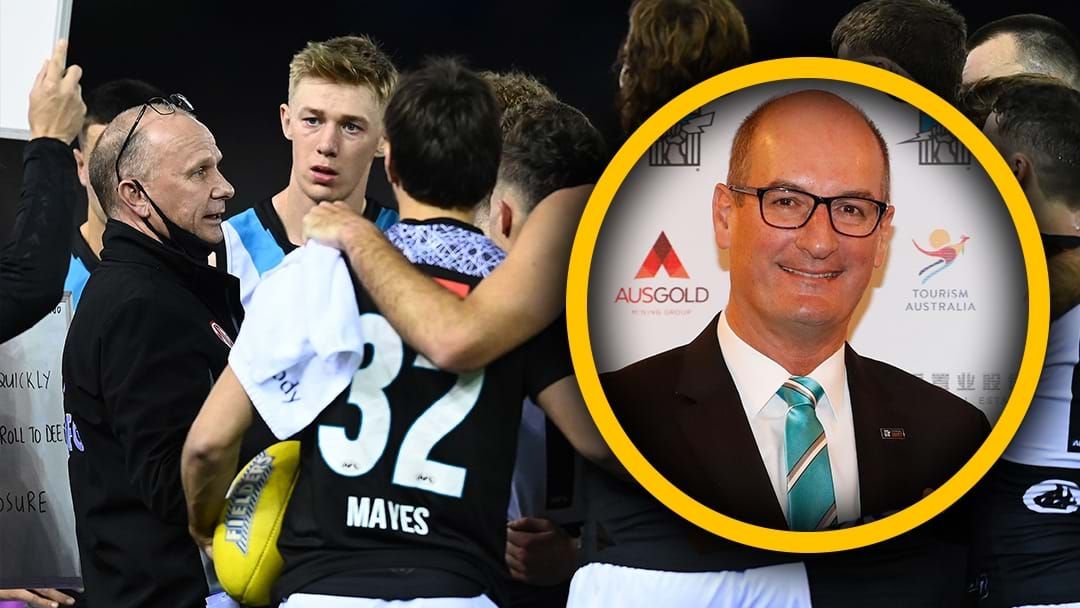 Article heading image for David Koch Says Ken Hinkley Will Remain At Port Adelaide In 2023