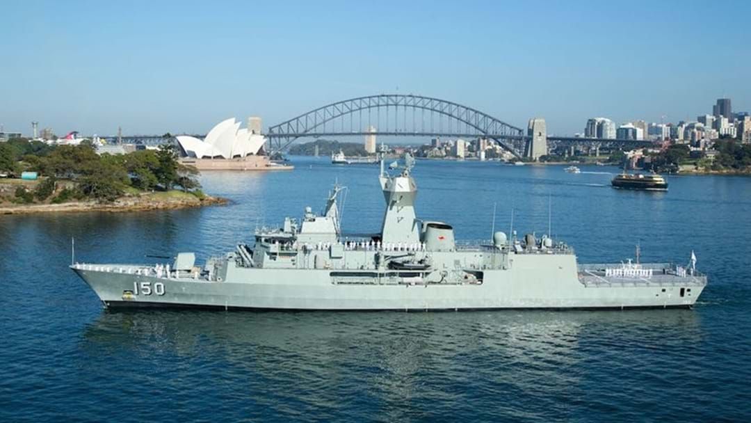 Article heading image for Visit from HMAS Anzac 