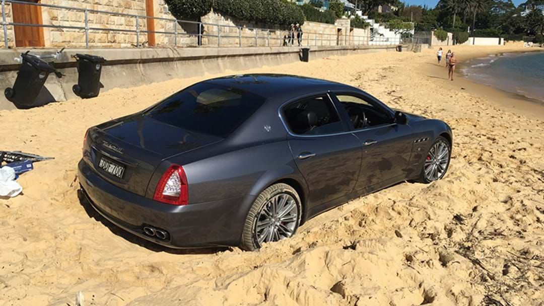 Article heading image for Luxury Car Found On Sydney Beach