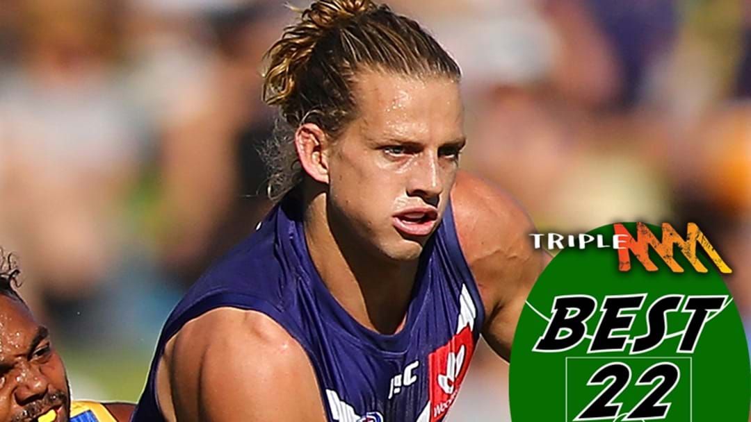 Article heading image for Fremantle's Best 22 For 2018