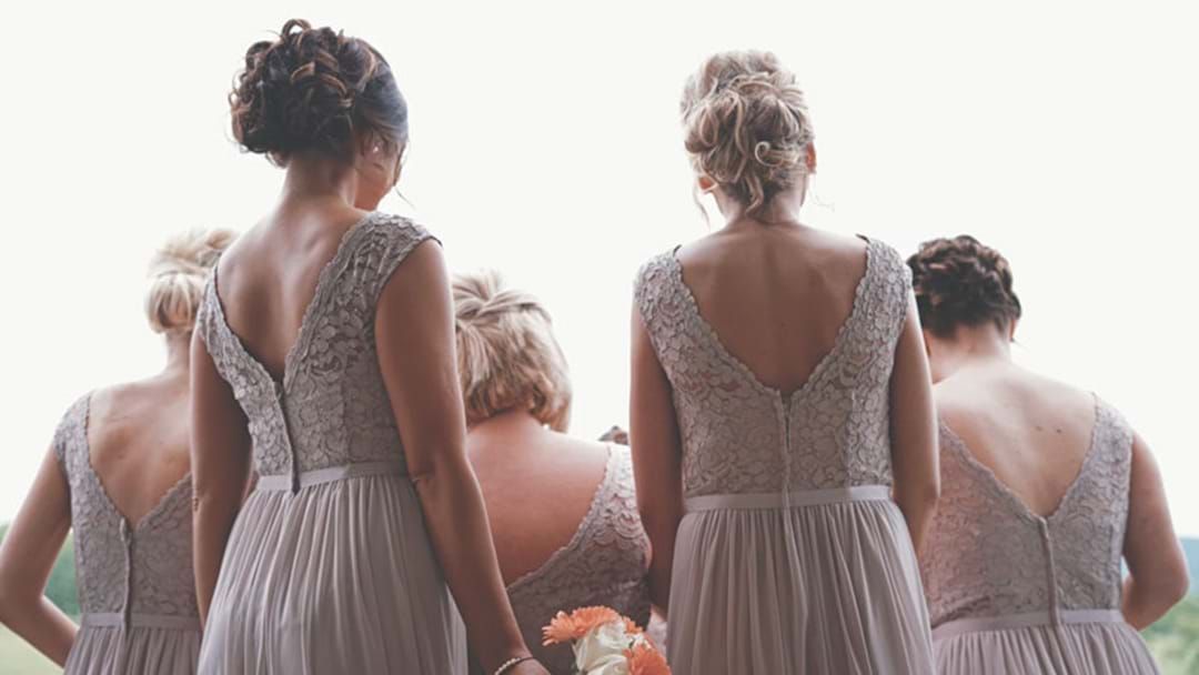 Article heading image for We Chat To A Professional Bridesmaid Who Owns Her Own Business Doing So!